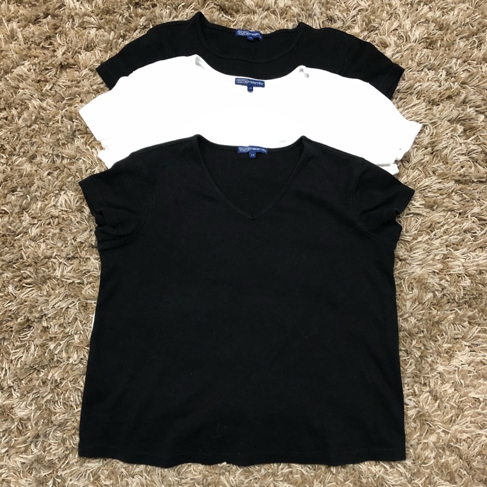 Thyme Maternity ~ Tee ~ Set of 3 ~ Size Large